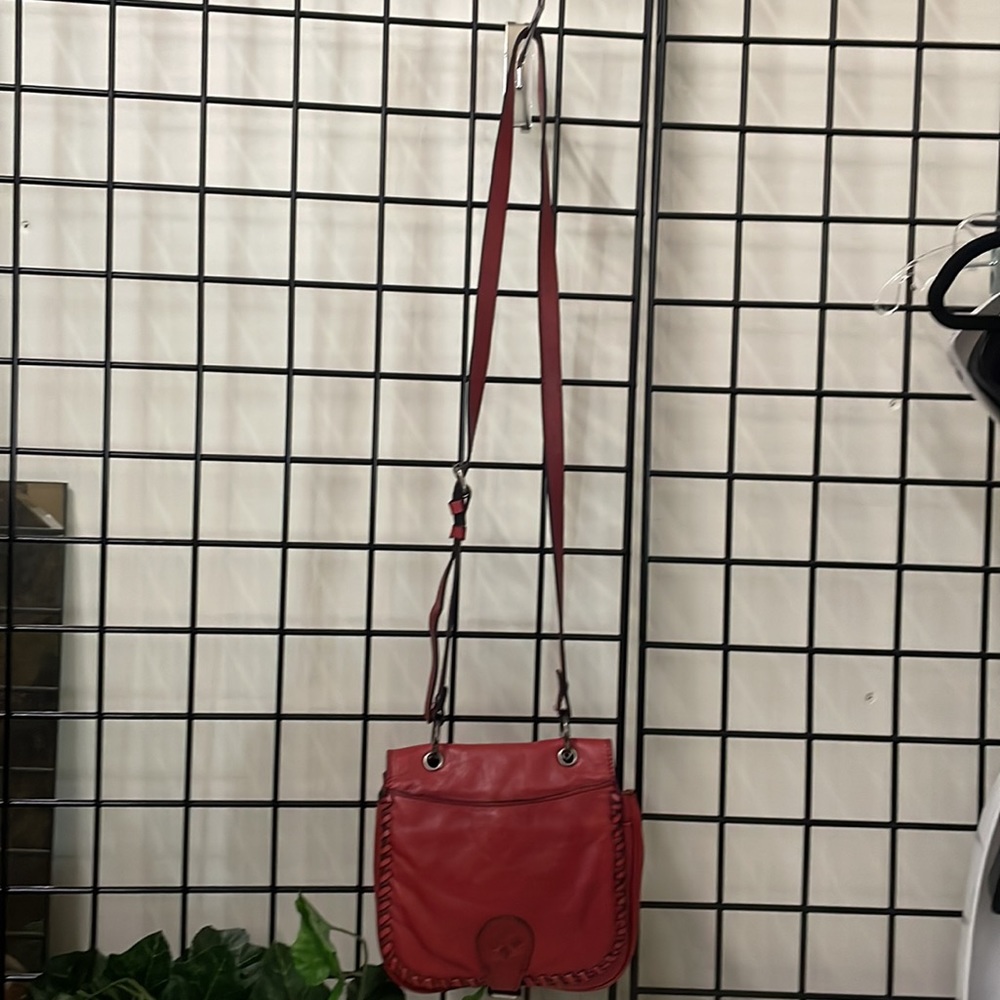 Patricia Nash Women's Francesca Leather Crossbody Red Size Regular
